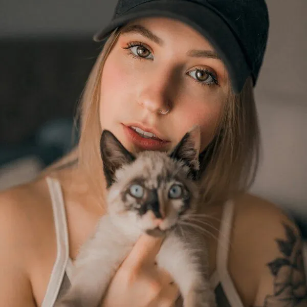 Sabine mit Mimi